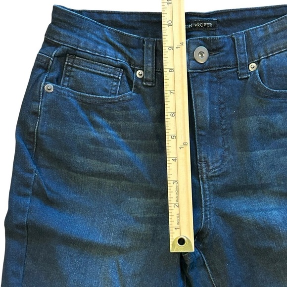 Dark blue black Boston Proper Jeans 27 - Picture 5 of 9